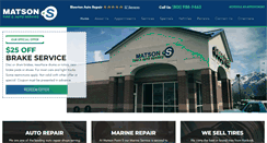 Desktop Screenshot of matsonauto.com